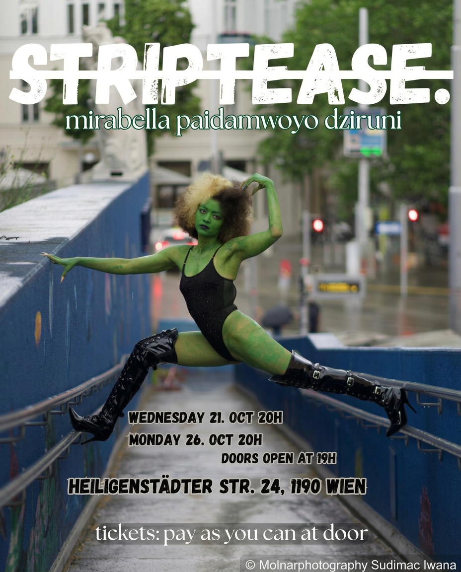 Poster: Striptease · Mirabella Paidamwoyo Dziruni